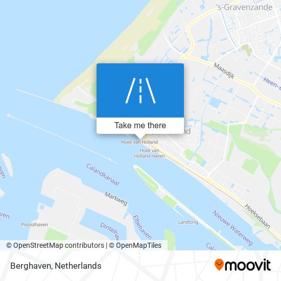 Berghaven map