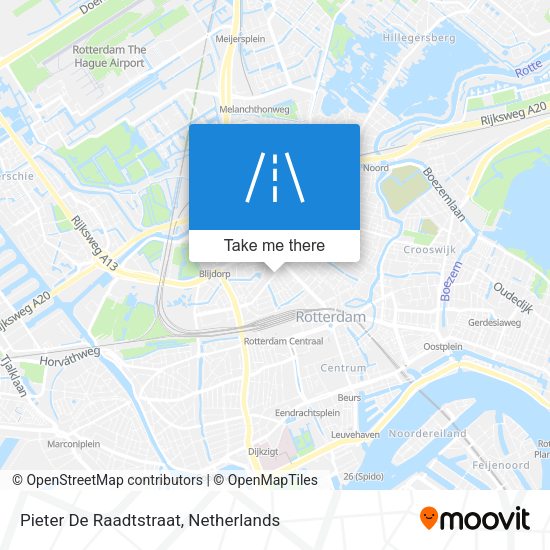 Pieter De Raadtstraat map