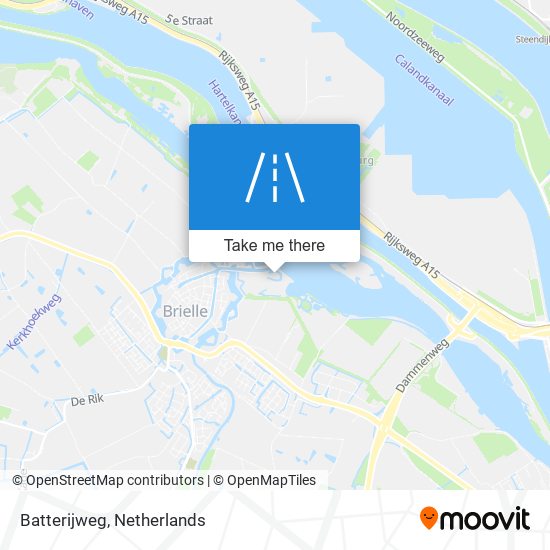 Batterijweg map