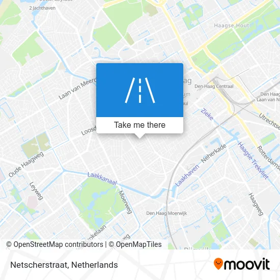 Netscherstraat map