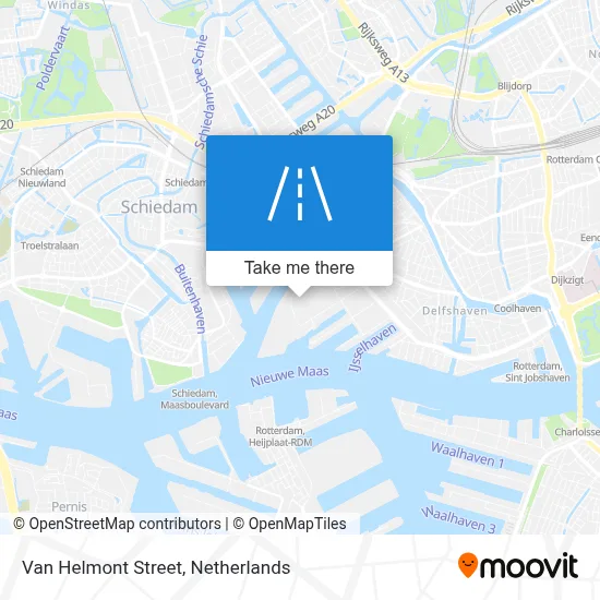 Van Helmontstraat map