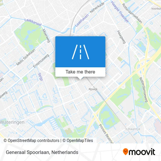 Generaal Spoorlaan map