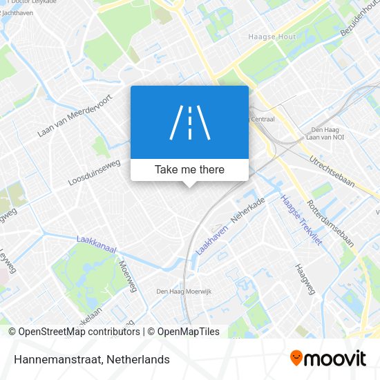 Hannemanstraat map