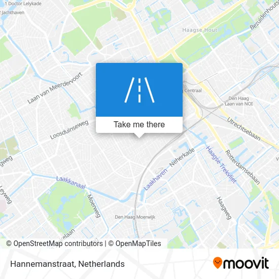 Hannemanstraat map