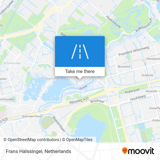 Frans Halssingel map