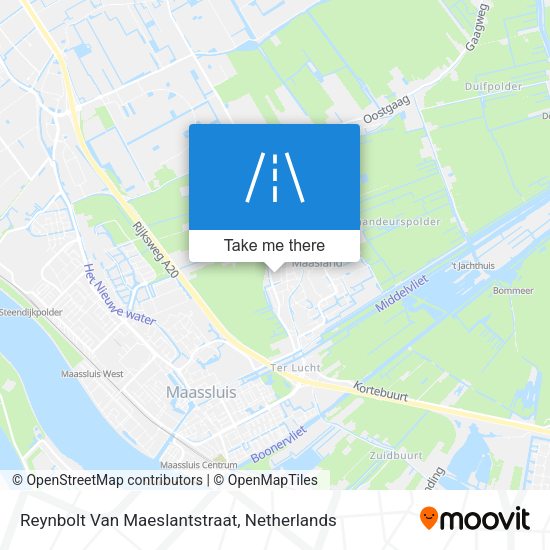 Reynbolt Van Maeslantstraat map
