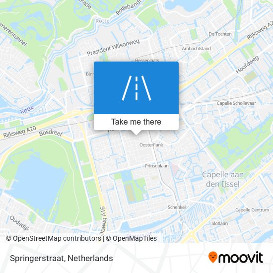 Springerstraat map