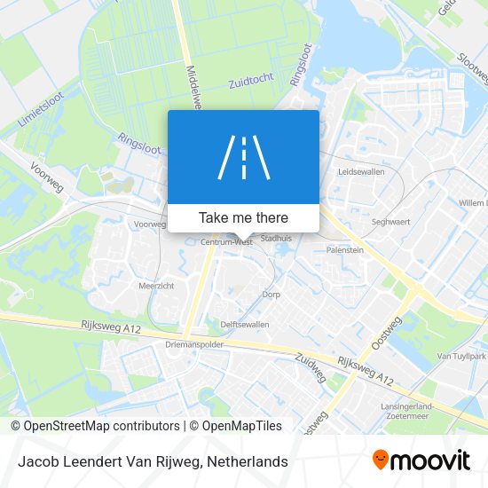 Jacob Leendert Van Rijweg map