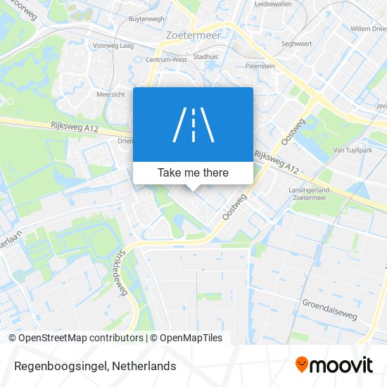 Regenboogsingel map