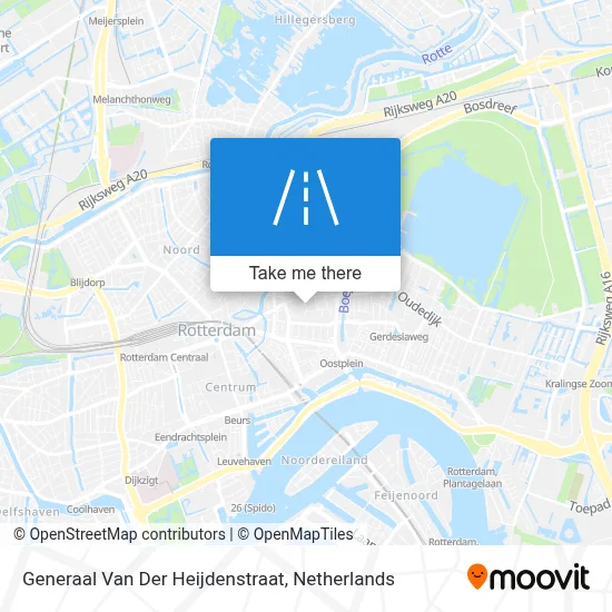 Generaal Van Der Heijdenstraat map