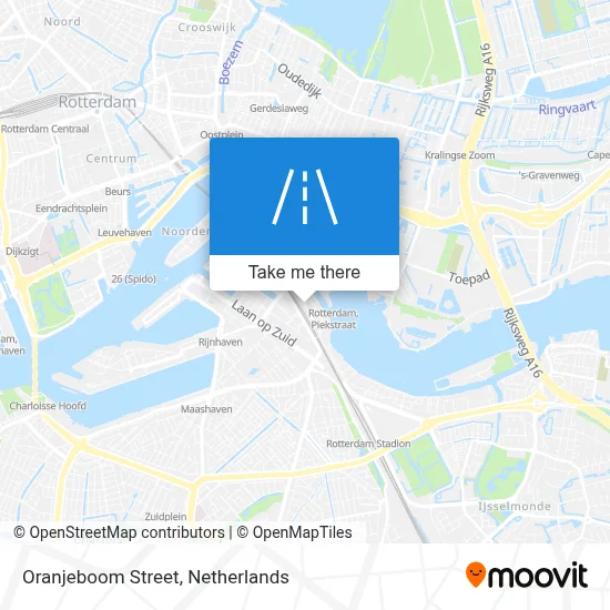 Oranjeboomstraat map