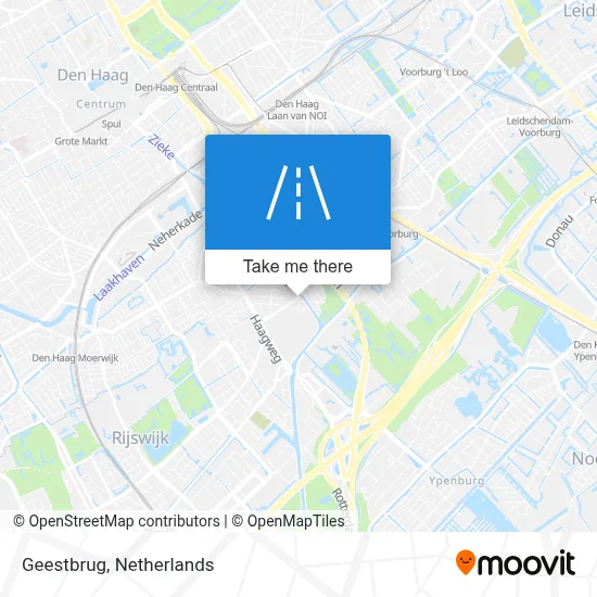Geestbrug map
