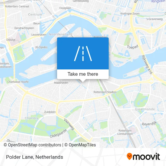 Polderlaan map