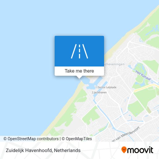 Zuidelijk Havenhoofd map
