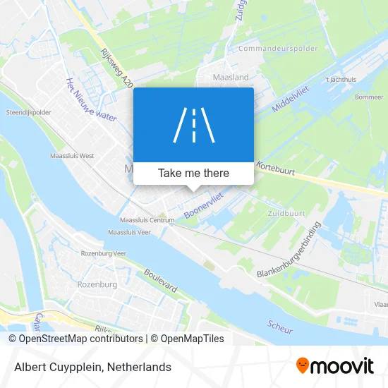 Albert Cuypplein map