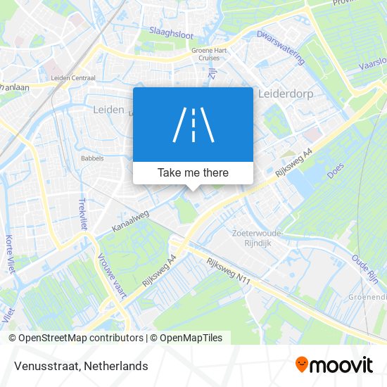 Venusstraat map