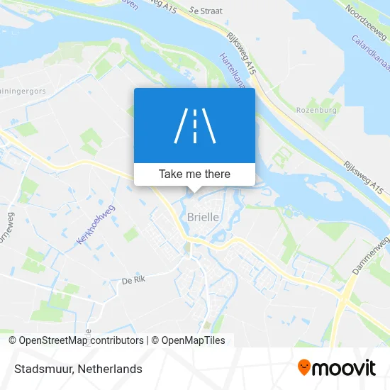 Stadsmuur map