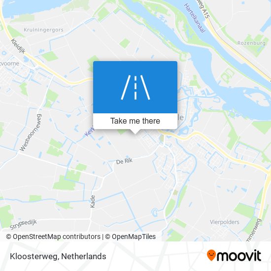 Kloosterweg map