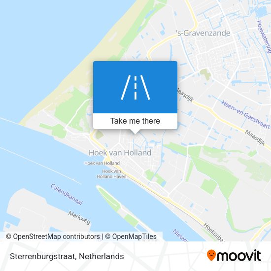 Sterrenburgstraat map