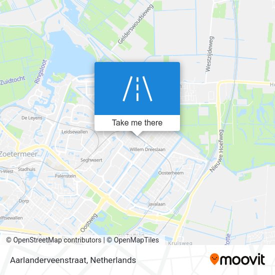 Aarlanderveenstraat map