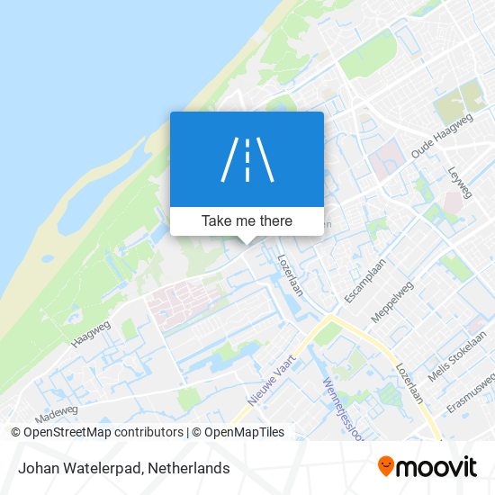 Johan Watelerpad map