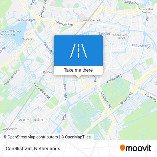 Corellistraat map