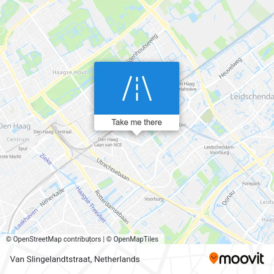 Van Slingelandtstraat map