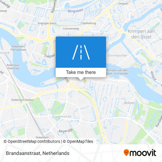 Brandaanstraat map