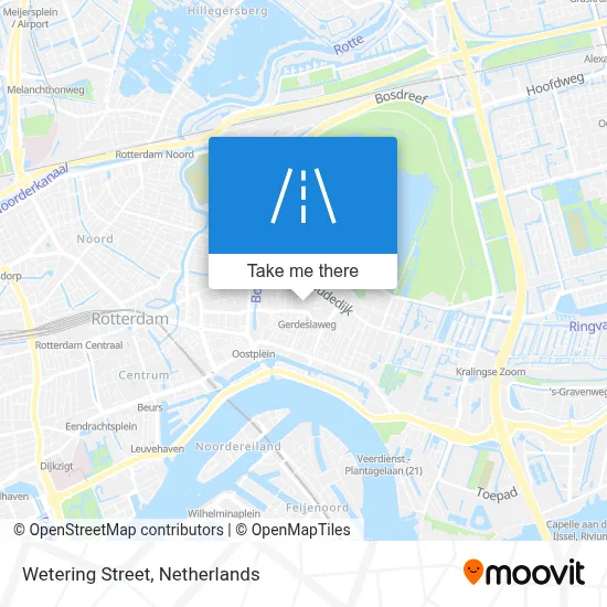 Weteringstraat map