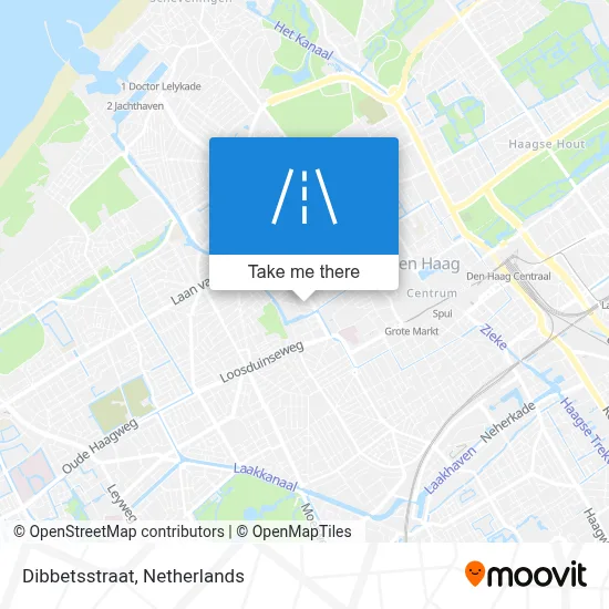 Dibbetsstraat map