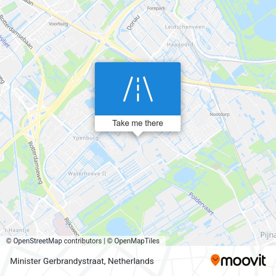 Minister Gerbrandystraat map