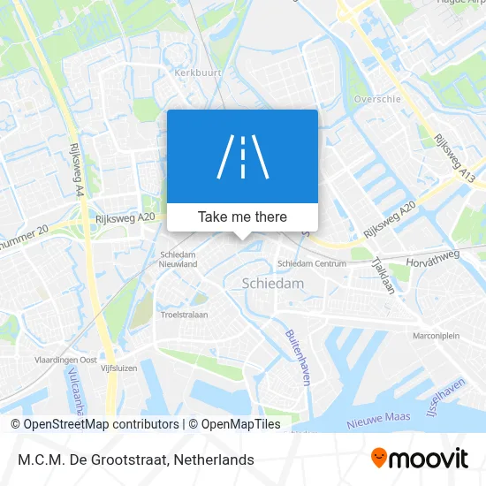 M.C.M. De Grootstraat map