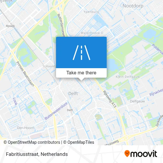 Fabritiusstraat map