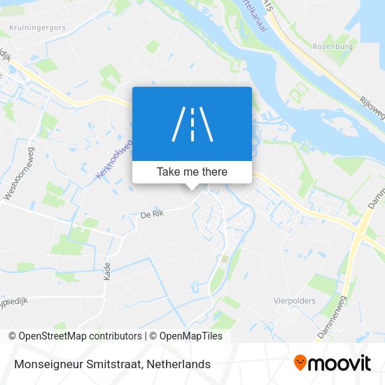 Monseigneur Smitstraat map