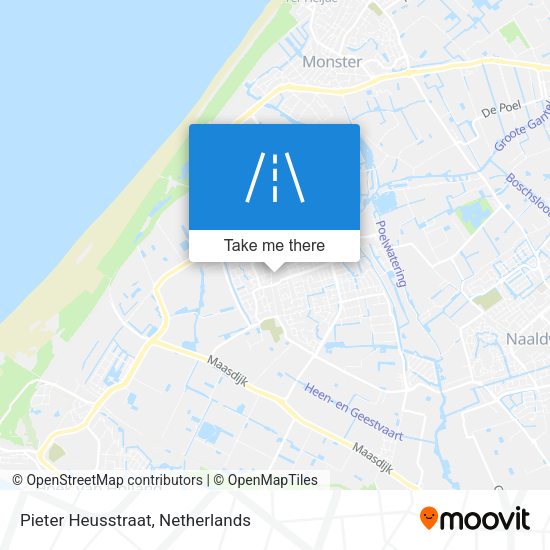 Pieter Heusstraat map