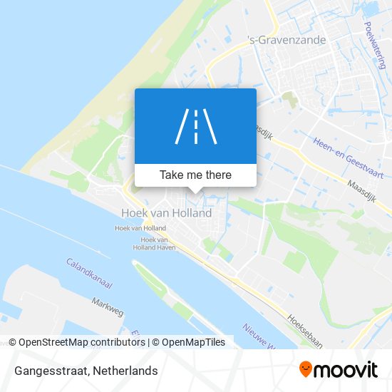 Gangesstraat map