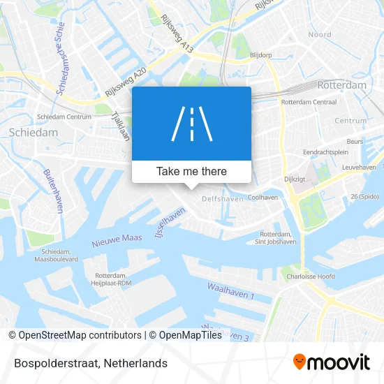 Bospolderstraat map