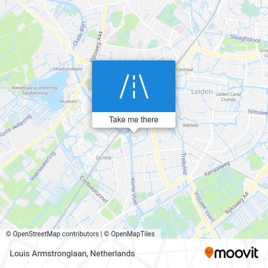 Louis Armstronglaan map