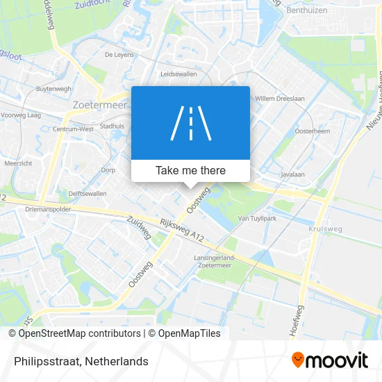 Philipsstraat map