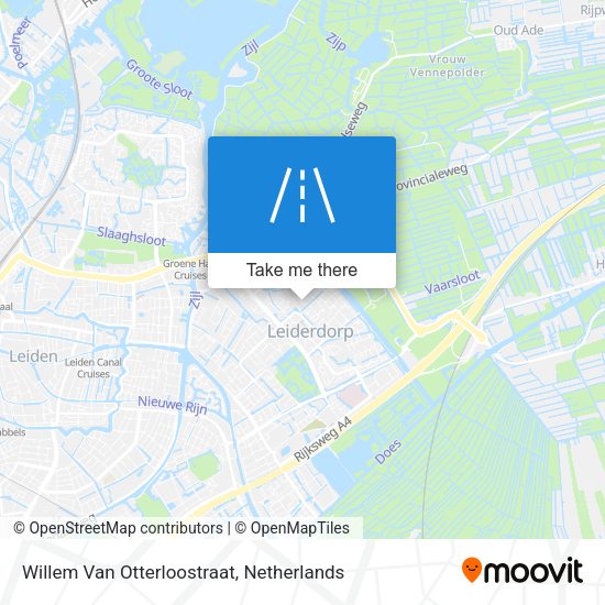 Willem Van Otterloostraat map