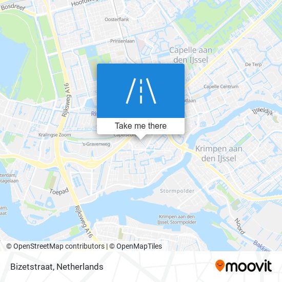 Bizetstraat map