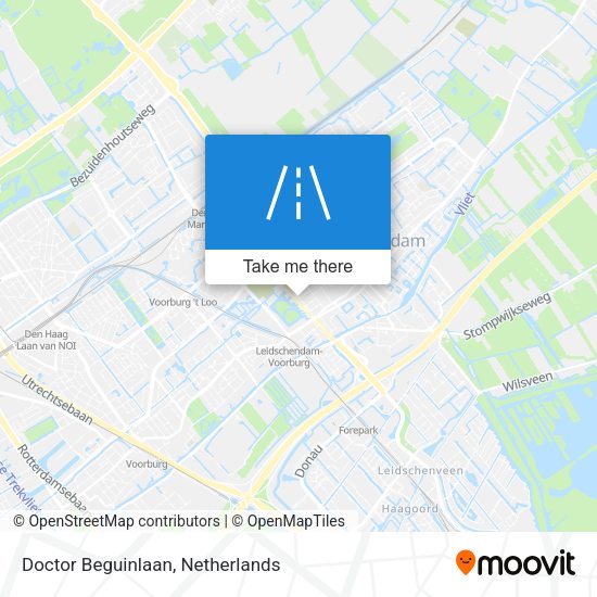 Doctor Beguinlaan map
