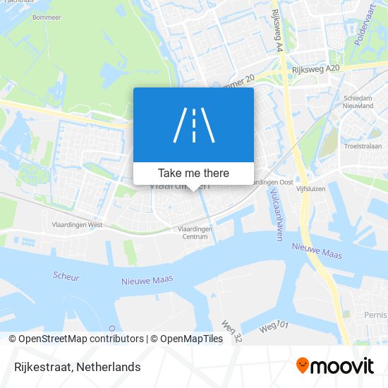 Rijkestraat map