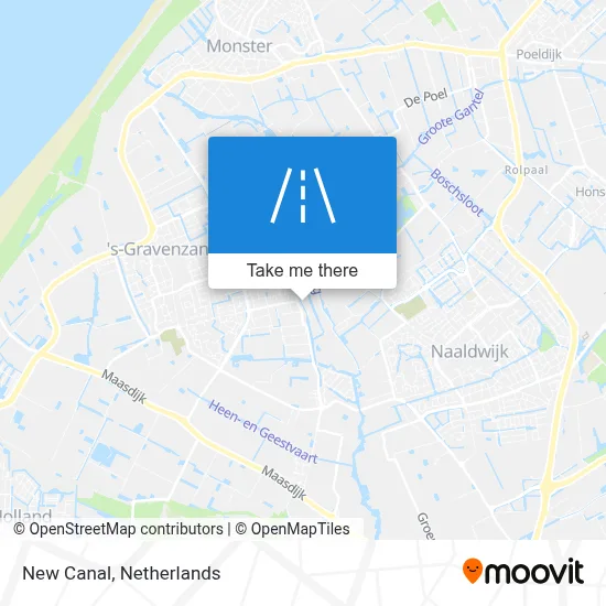 Nieuwe Vaart map