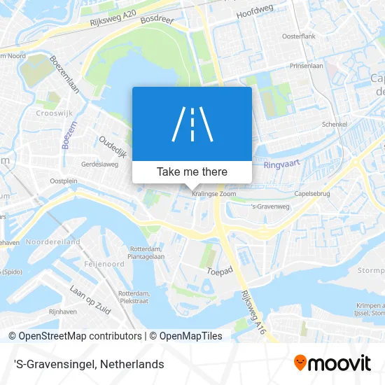 'S-Gravensingel map