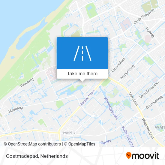 Oostmadepad map