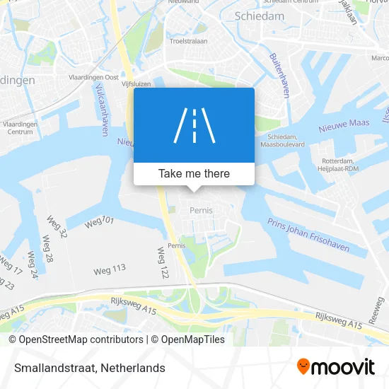 Smallandstraat map
