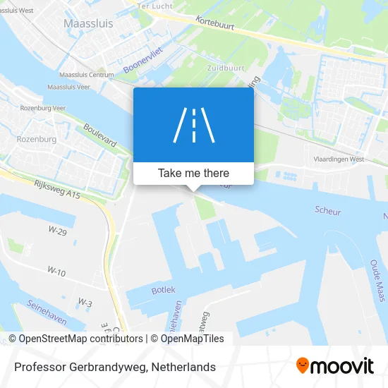 Professor Gerbrandyweg map