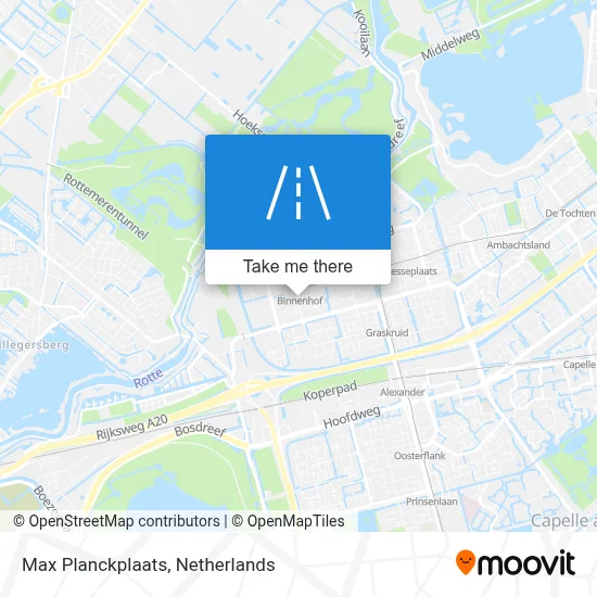 Max Planckplaats map