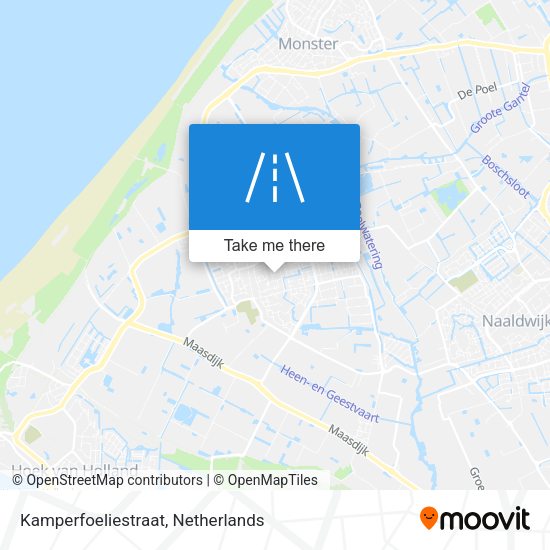 Kamperfoeliestraat map